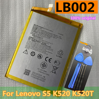 Original for Lenovo LB001 K320t LB002 S5 K520 K520T LB003 K350t K5 BL289 K5 Play BL291 A5 L18011 BL298 S5 Pro GT L58041 Battery