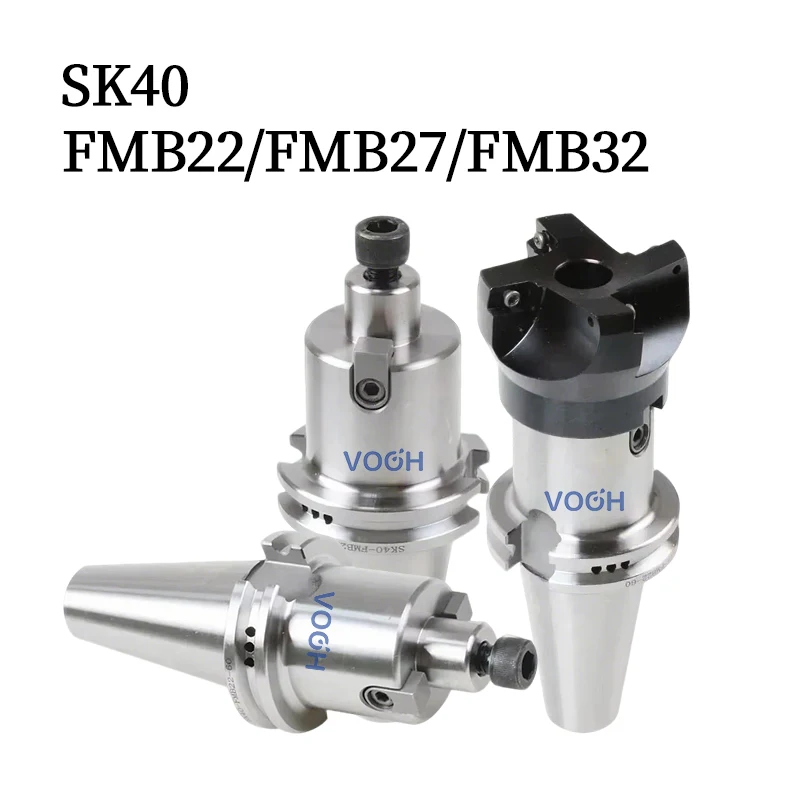 

NEW DIN69871 DIN69872 SK-FMB face mill holder SK40 FMB22 FMB27 FMB32 40-100mm FMB holder high performance flat end millr