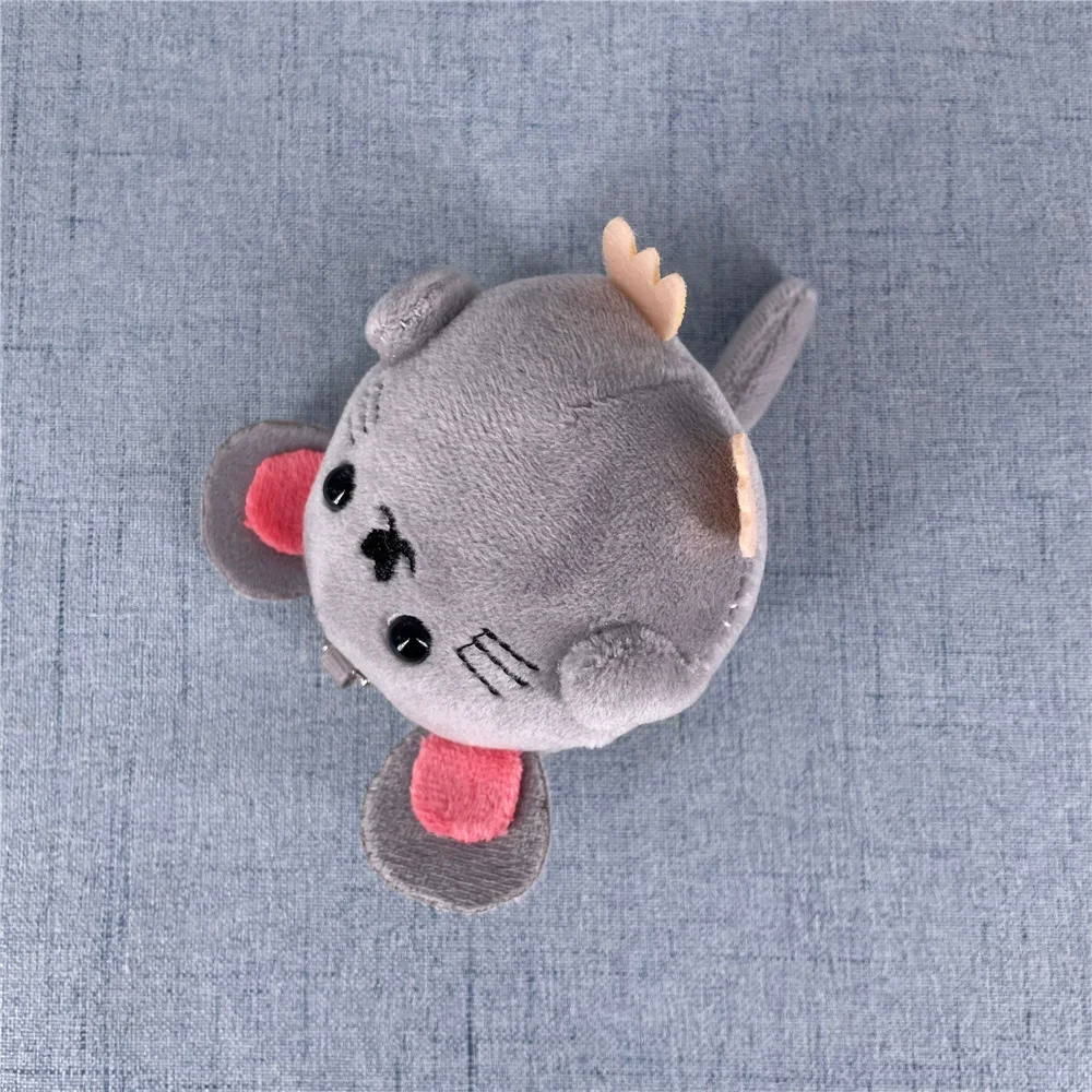 10CM Little Gray Mouse Cute Plush Toy , Stuffed Animal Toy , Key Chain Pendant Party Gift Plush Doll