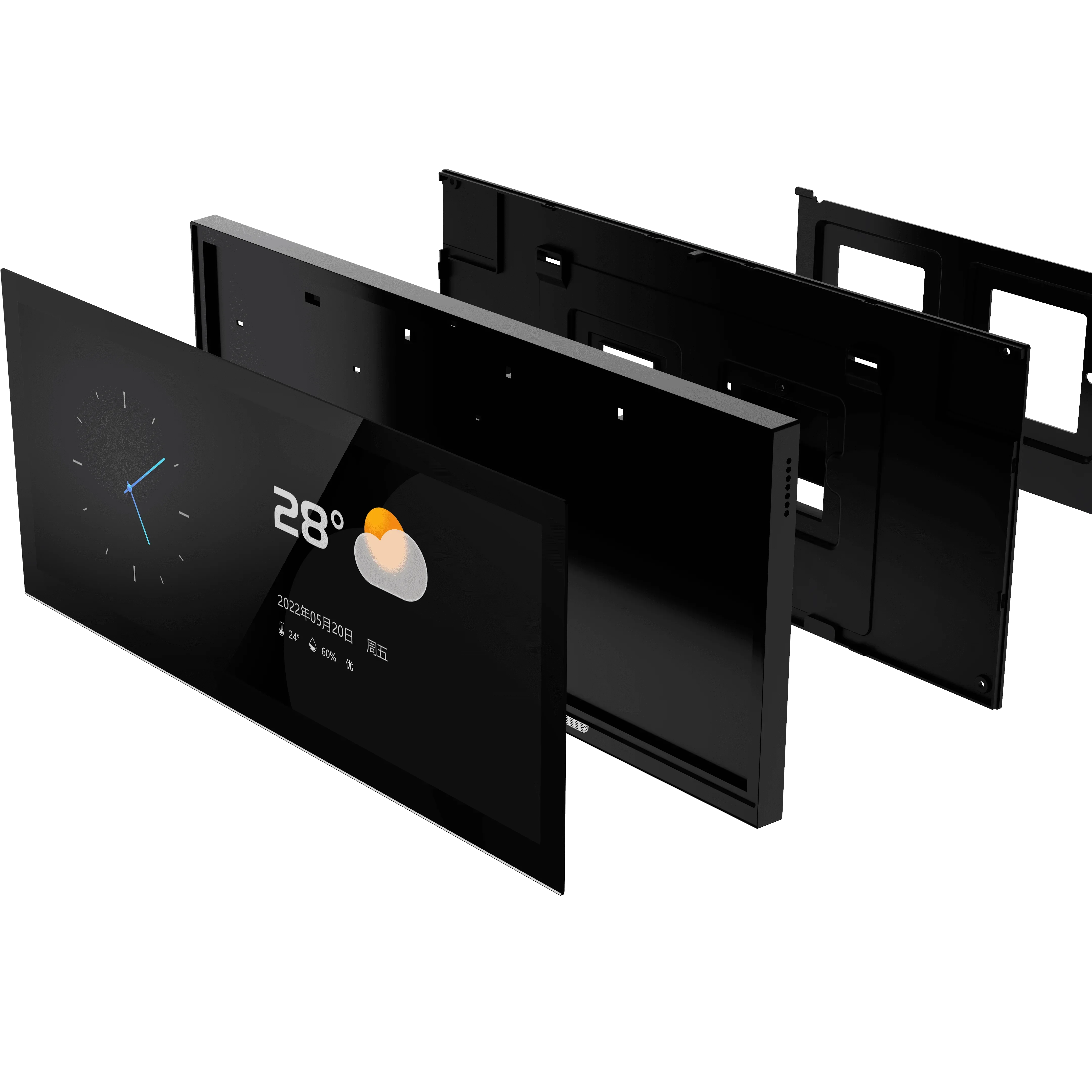 

Шлюзовый концентратор Zigbee3.0, 12,3-дюймовая ОС Android «все в одном», интеллектуальная панель управления с 4-полосным реле для сенсорной панели управления переключателем света