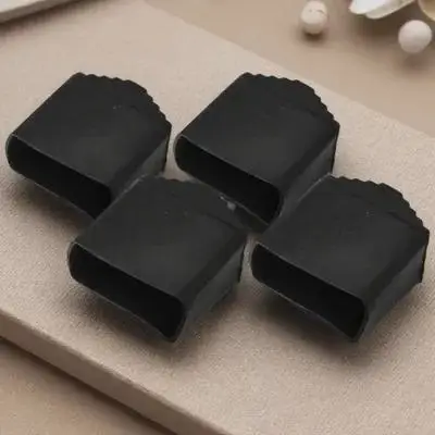 Coussinets en caoutchouc pour pieds d'échelle, 4 pièces, couvre-pieds d'échelle pliants antidérapants, coussin de protection antidérapant pour la stabilité de sécurité