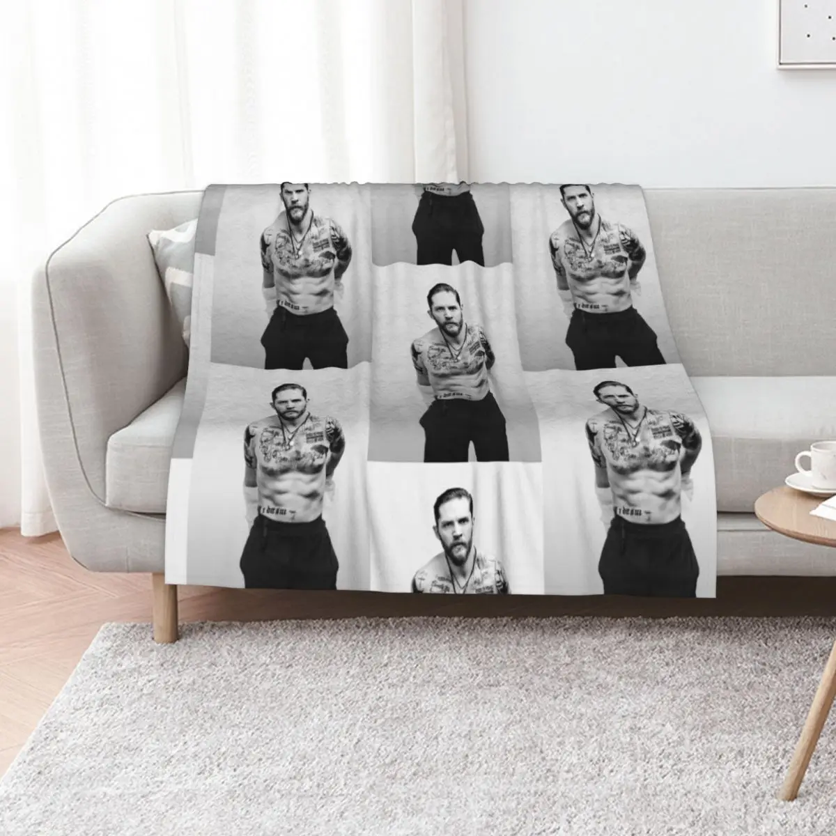 

Tom Hardy Throw Blanket Summer Beddings for winter heavy to sleep Blankets For Baby Blankets