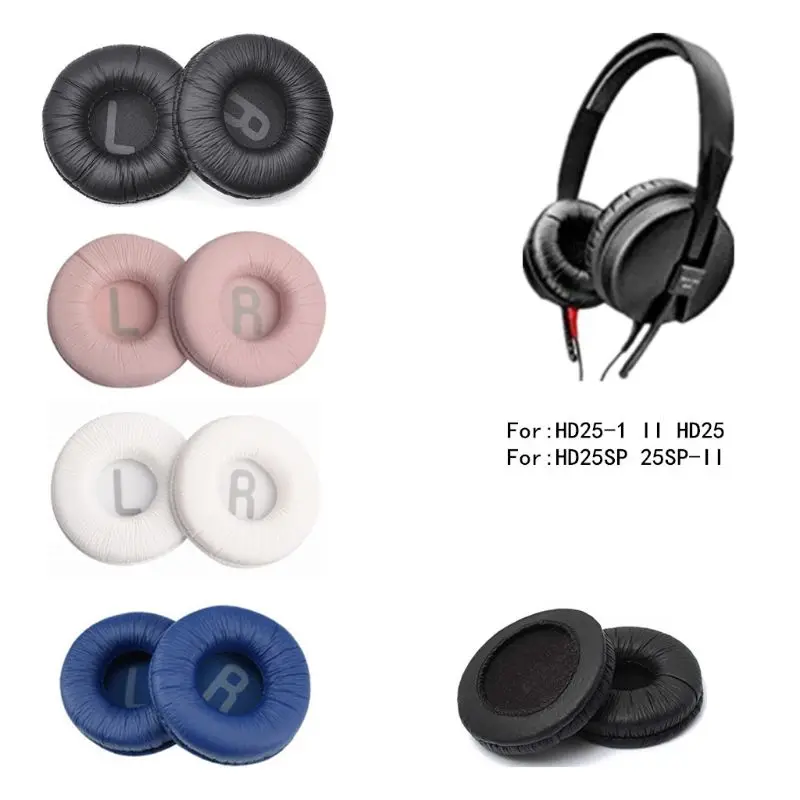 Easily Replaced Ear Pads for HD25-1 II HD25 HD25SP 25SP-II Headphone Thicker Foam Covers Sleeves Earpads