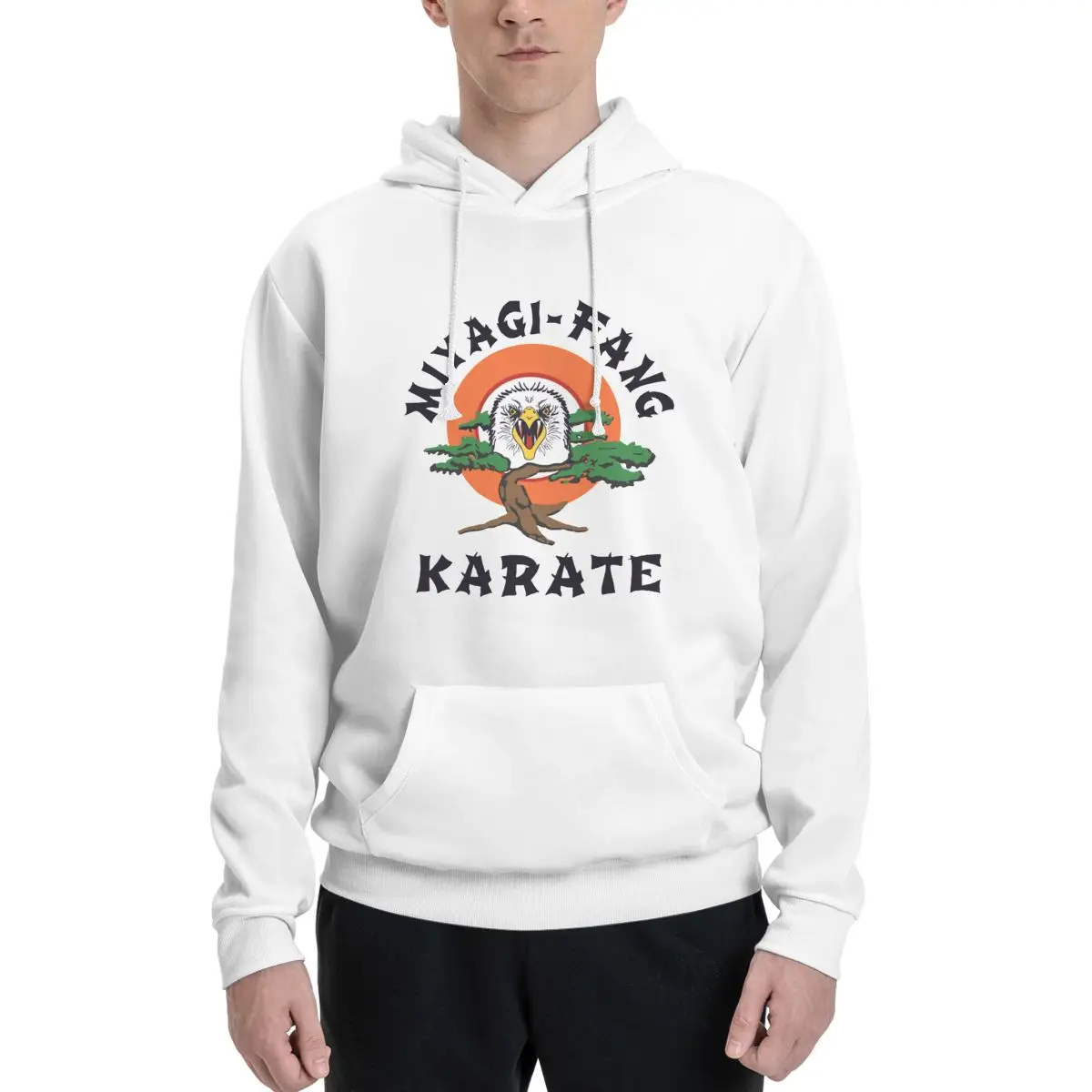 MIYAGI FANG KARATE Classic For Sale Couples Plus Velvet Hooded Sweater Classic High grade Travel Beautiful With hood Hoodie