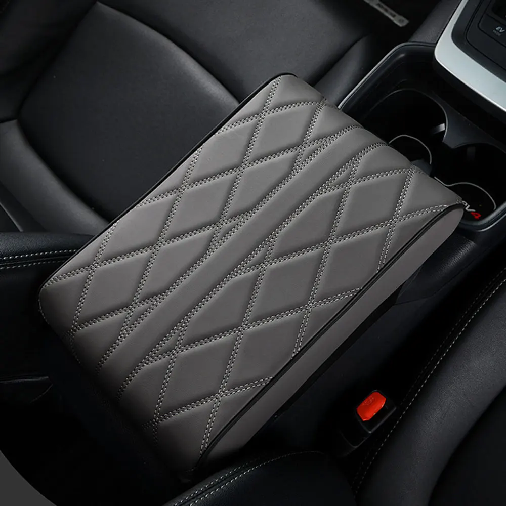 

1Pc Car Armrest Box Pad Memory Cotton Increase Soft Cushion Pad Central Arm Rest Pad Elbow Support Thickened Protector Mat