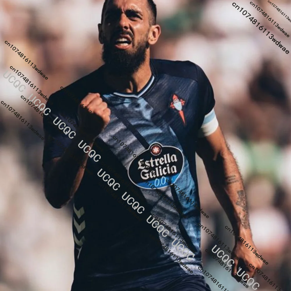 25-26 Venta caliente España fútbol Celta Vigo Jersey camiseta de los hombres de secado rápido 3D transpirable niños nuevo tren partido camisetas 