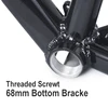 SPEEDONE 초경량 알루미늄 레이스트랙 자전거 프레임, 테이퍼드 MTB 프레임, 내부 라우팅, 12x148mm 부스트 스루 액슬, 26/27/29er 4