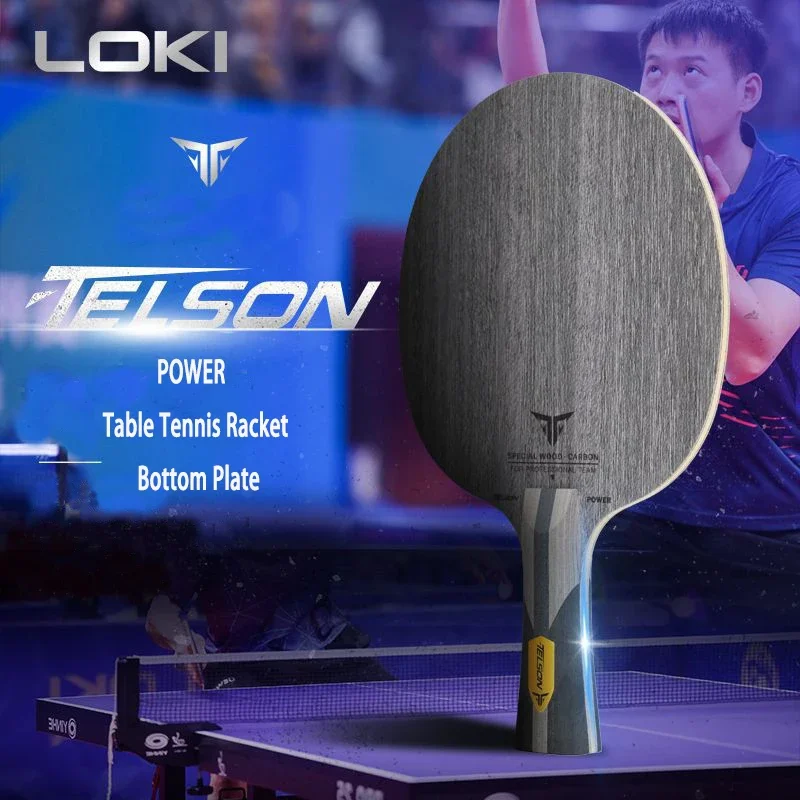 

2024 Loki Telson Power Table Tennis Racket Bottom Plate KOTO Wood 7 Layers Carbon CS/FL OFF+ Ping-pong Blade for Loop Fast Break