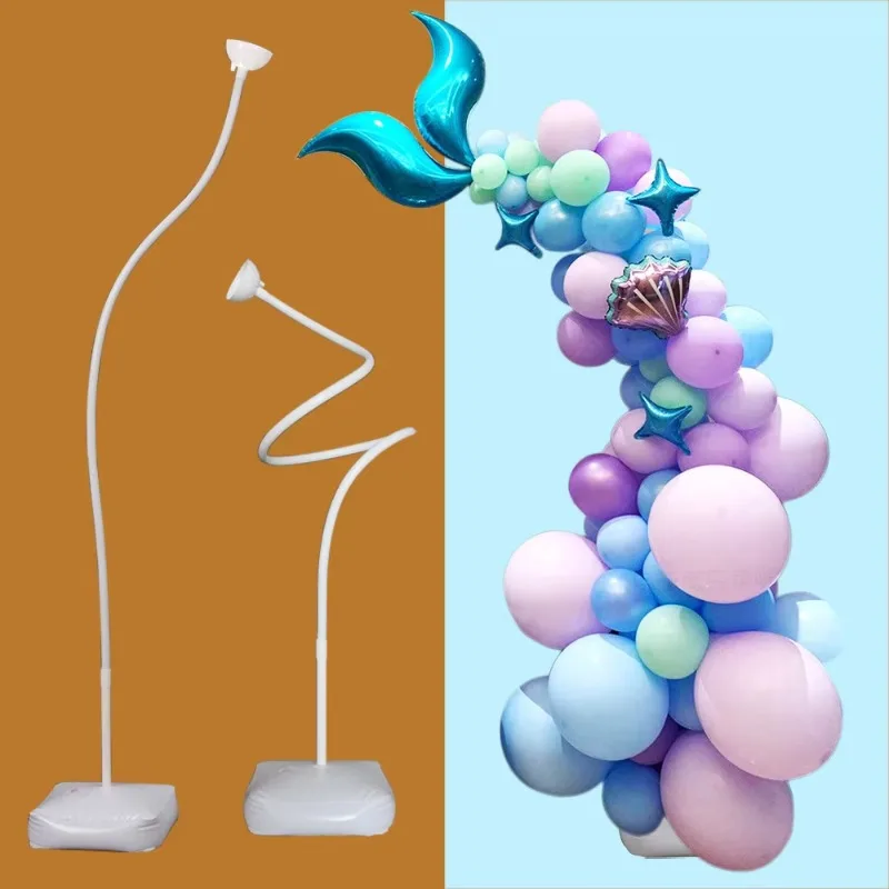 Free 6-foot and 9.3-foot curved balloon post brackets