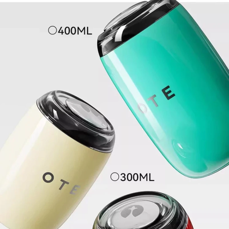 

In Stock Ote Coffee Accompanying Cup 316 Stainless Steel Liner 300ml-400ml Mini Vacuum Flask Insulated Portable Sealing Up Cups