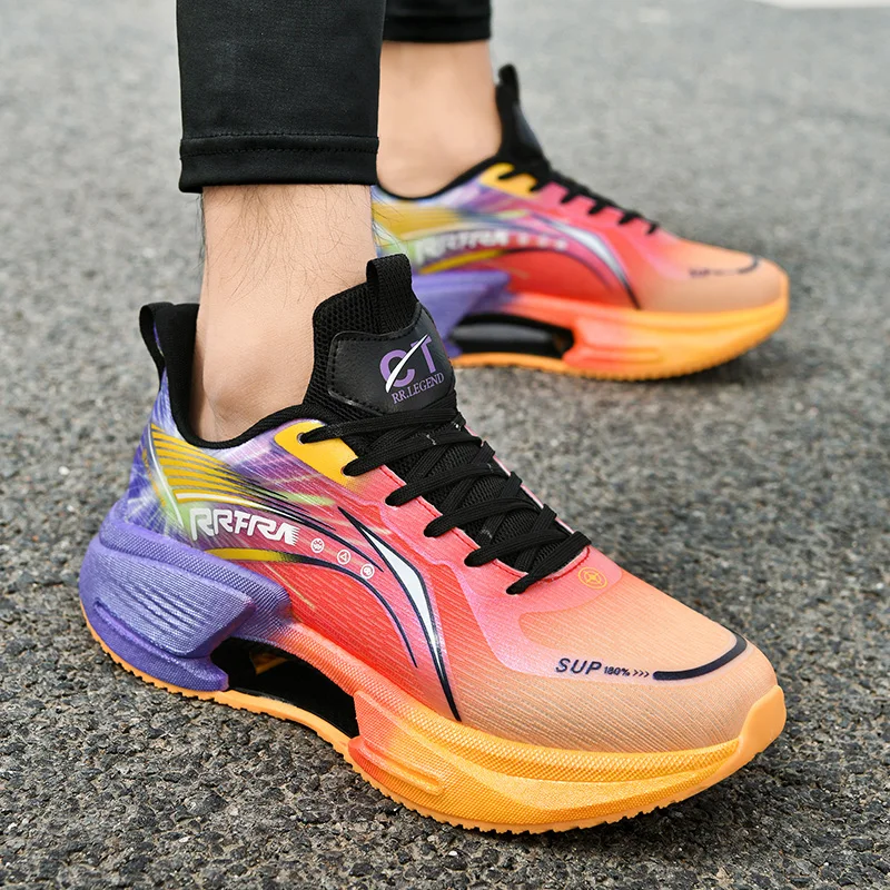 2025 four seasons breathable men's running shoes new men's sneakers non-slip men's shoes comfortable men's casual shoes