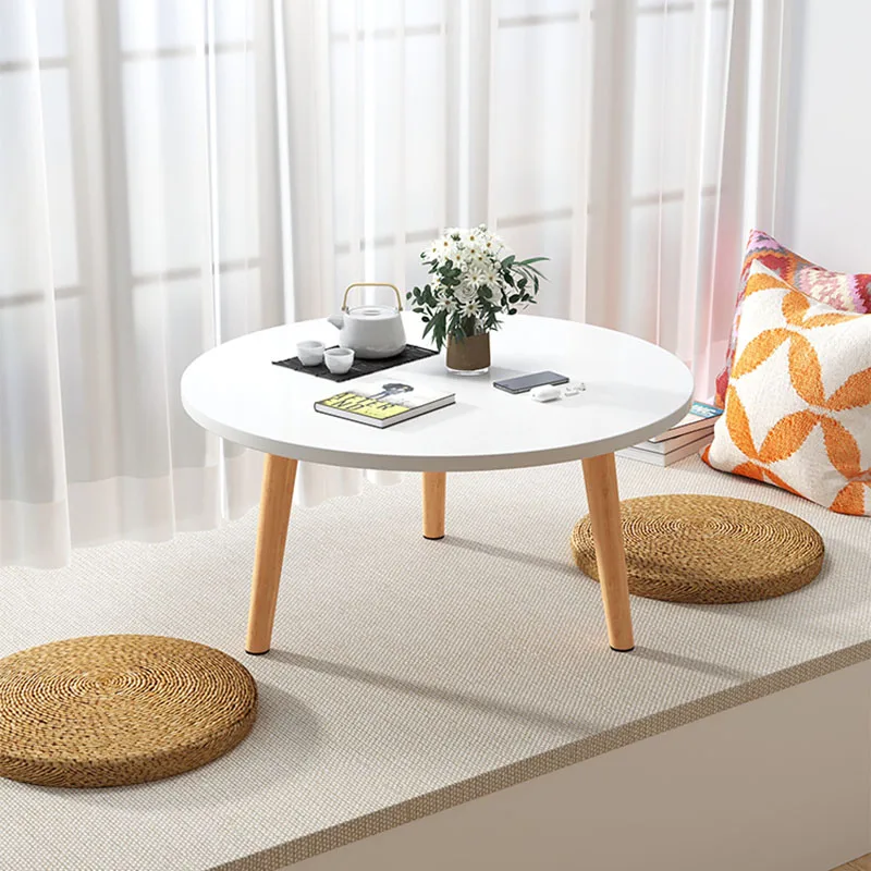 Bay Window Small Table Round Table Coffee Table Windowsill Sitting Mini Table Simple Online Tatami Short Table Home Furniture