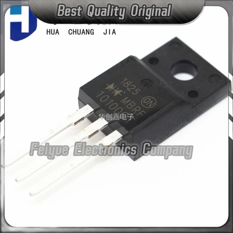 5PCS-20PCS  MBRF10100CT TO-220F  10A/100V  Best Quality Imported Original