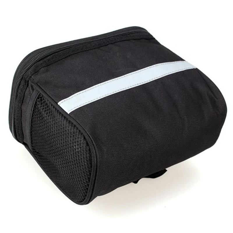 1 PCS Electric Bicycle Bag Front Pocket Front Mobile Phone Cooler Bag 21.5X16.5X13.5Cm