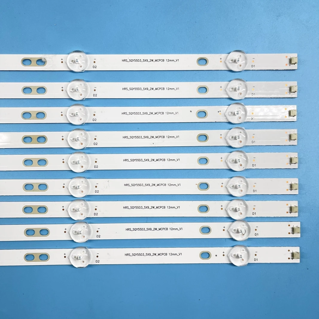 Nowy 9szt TD SYSTEMS K55DLY8US KROMS KS5500SM4K PROSCAN PLED5544U RCA RNSMU5545 HV550QUB F5A HRS SQY55D3 5X9 2W MCPCB AE0110490