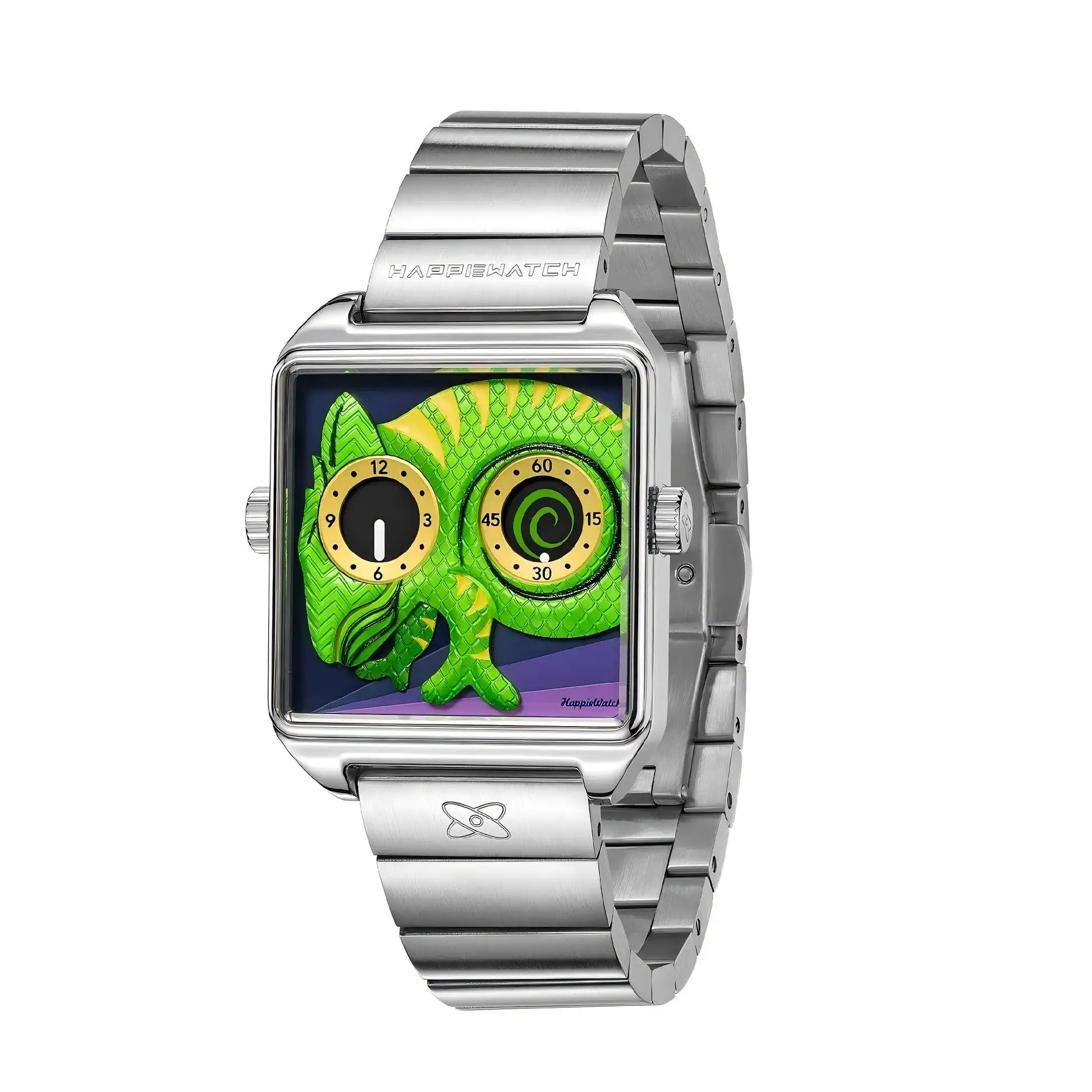 Happie Watch Romantic Luxury Couple Quartz Watches Steel Strap Waterproof Fashion Men's and Women's Watch Date Wristwatch