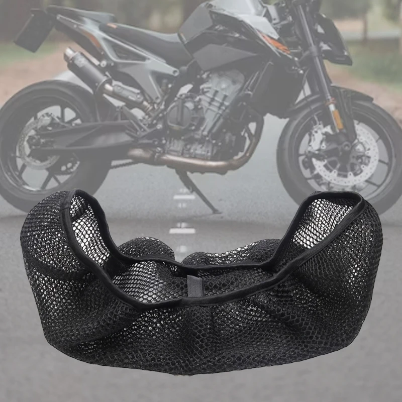 Comfortable Sear Cushion Cover Ergonomic Design Bike Cushion Cover Motorcycle Accessories Simple Install for FZ6N