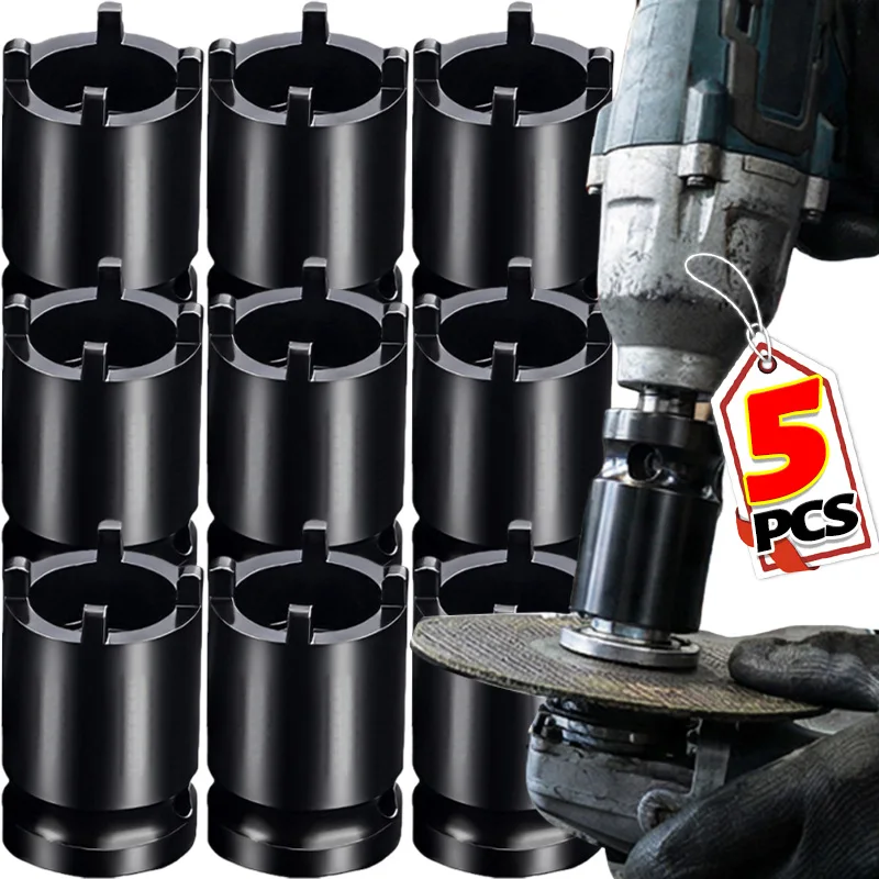 

Universal Angle Grinder Socket Wrench Manual Electric Impact Driver Adapter Square Interface Pressure Plate Socket Removal Tool