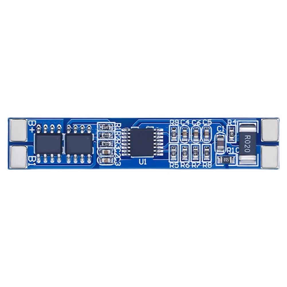 8A Protection Plate Protection Board 51*10*3mm Battery Protection Circuit Board Charging Module Resin Material