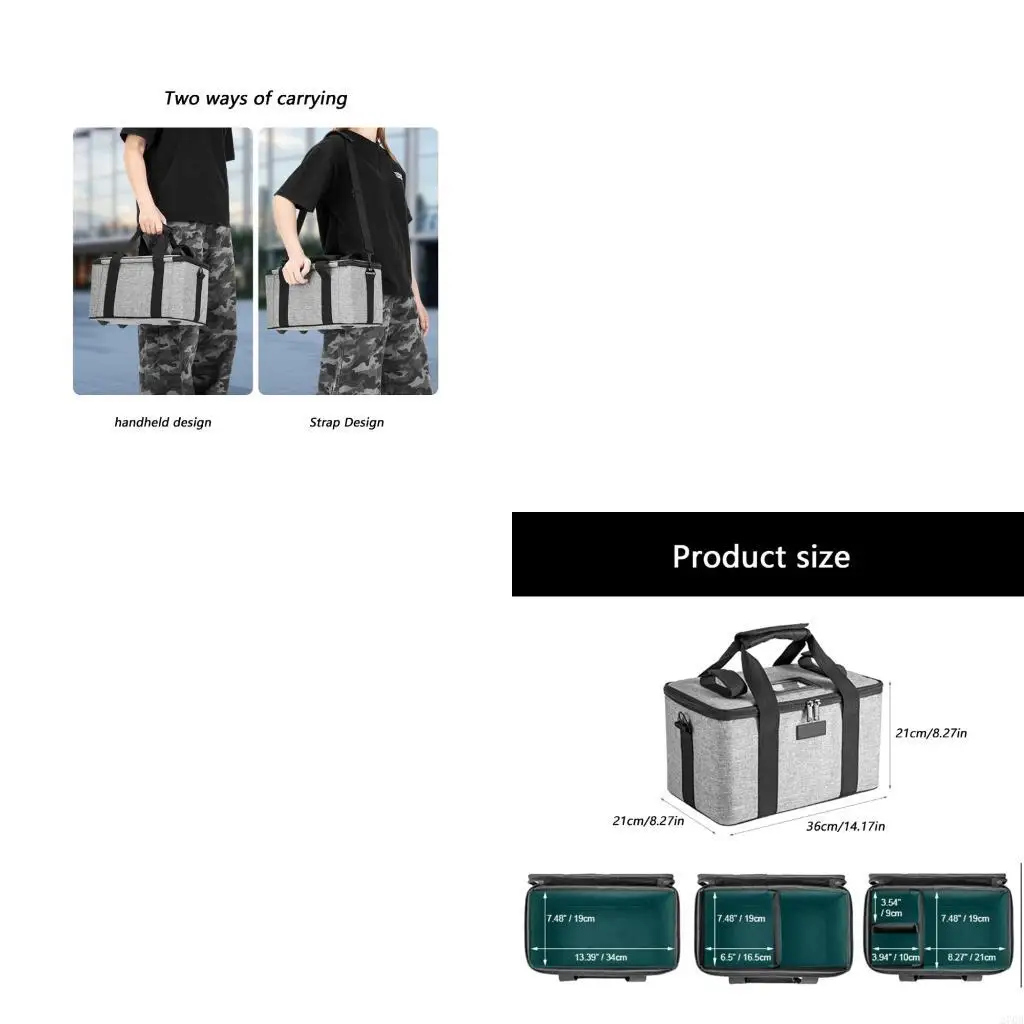 Photography Light Case Adjustable Compartment To Accommodate Various Equipment