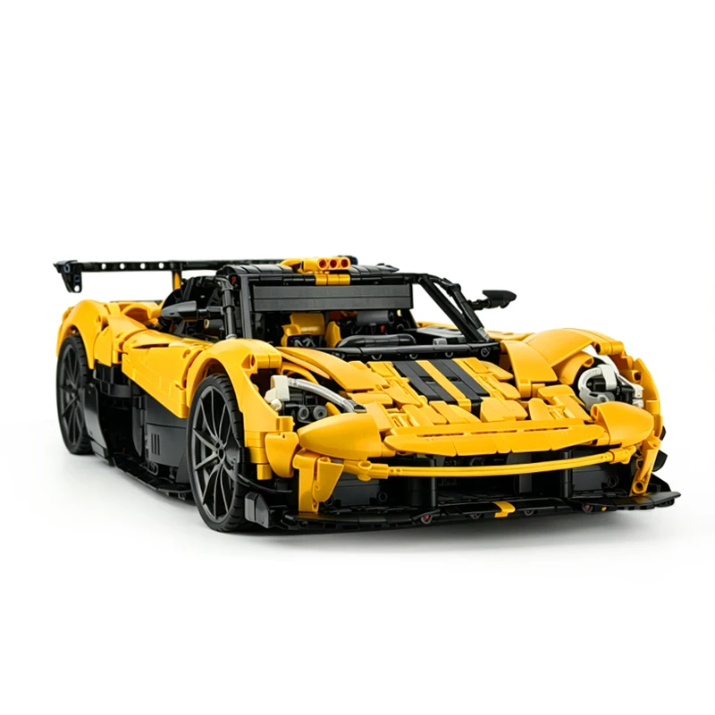 Imaginative MOC-215951 New Speed Sports Car Racing Coupe Vehicle 1:8 Model Building Block Assembly DIY Toys Christmas Gifts Kids view 2
