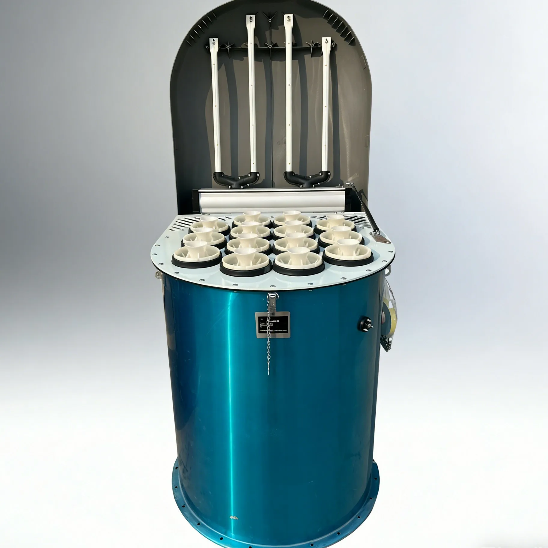 VAM SICOMA Industrial Silo Filter R03 PP Pleated Cartridge 800mm Body Diameter 4.5m3/h Filtration Capacity Bulk Storage Silo Ven