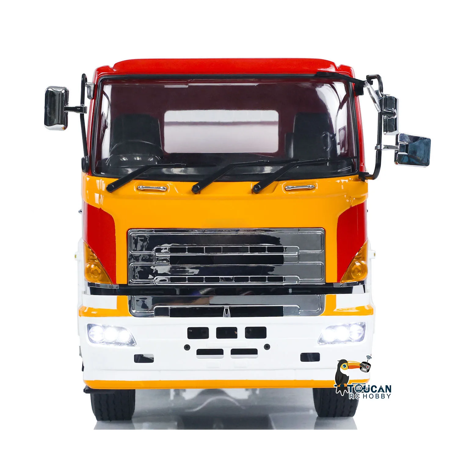 

Радиоуправляемый грузовик-трейлер LESU 6x4 1/14 RTR TOUCAN DIY, металлический, с дистанционным управлением, модель для взрослых
