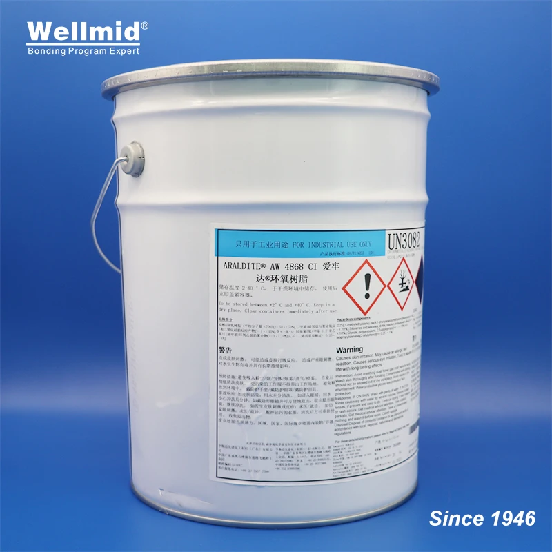 

ARALDITE AW HW 4868 High Toughened AB Epoxy Resin Ideally Suited For Metal GRP Glass Fiber Composite Structural Adhesive 2K Glue