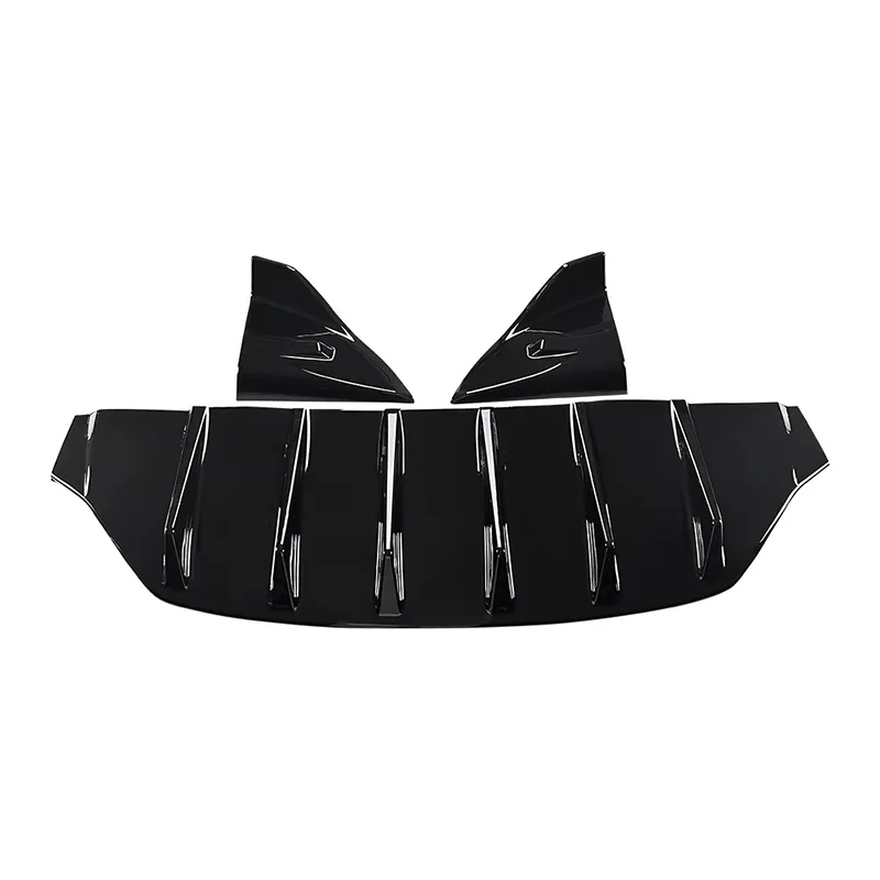 Difusor de labio trasero de coche para Porsche Taycan 2019 2020 2021 2022 2023 2024, alerón de parachoques trasero, difusor de labio, Kits de carrocería de piezas de automóvil