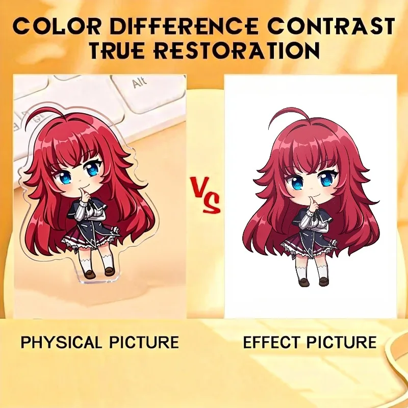 جميلة Hoshino Ai Vtuber كبير الثدي سلسلة مفاتيح قابل للتعديل مناسبة متعددة الوظائف دائم كيرينغ للعودة إلى المدرسة الهدايا