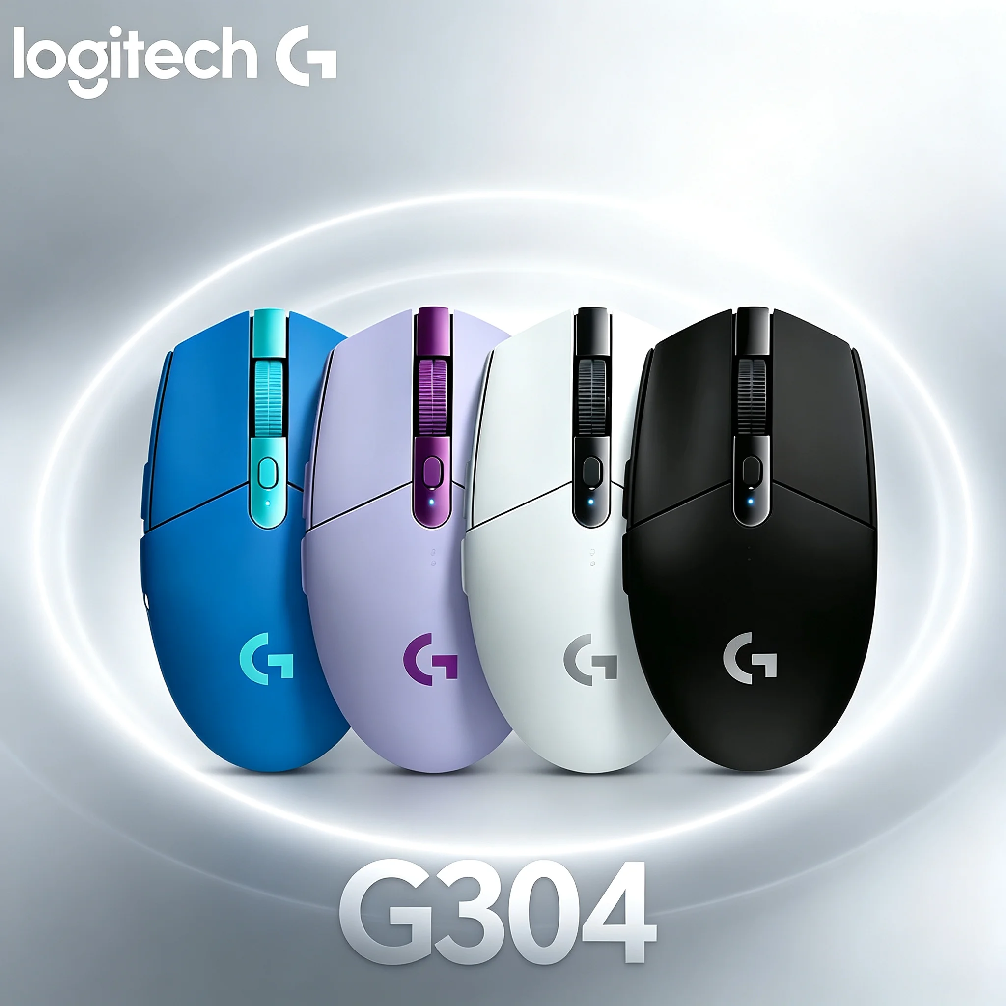 Logitech G304 Wireless Gaming Mouse Reasonable Button Layout For Gaming Operation And Office Quick Control