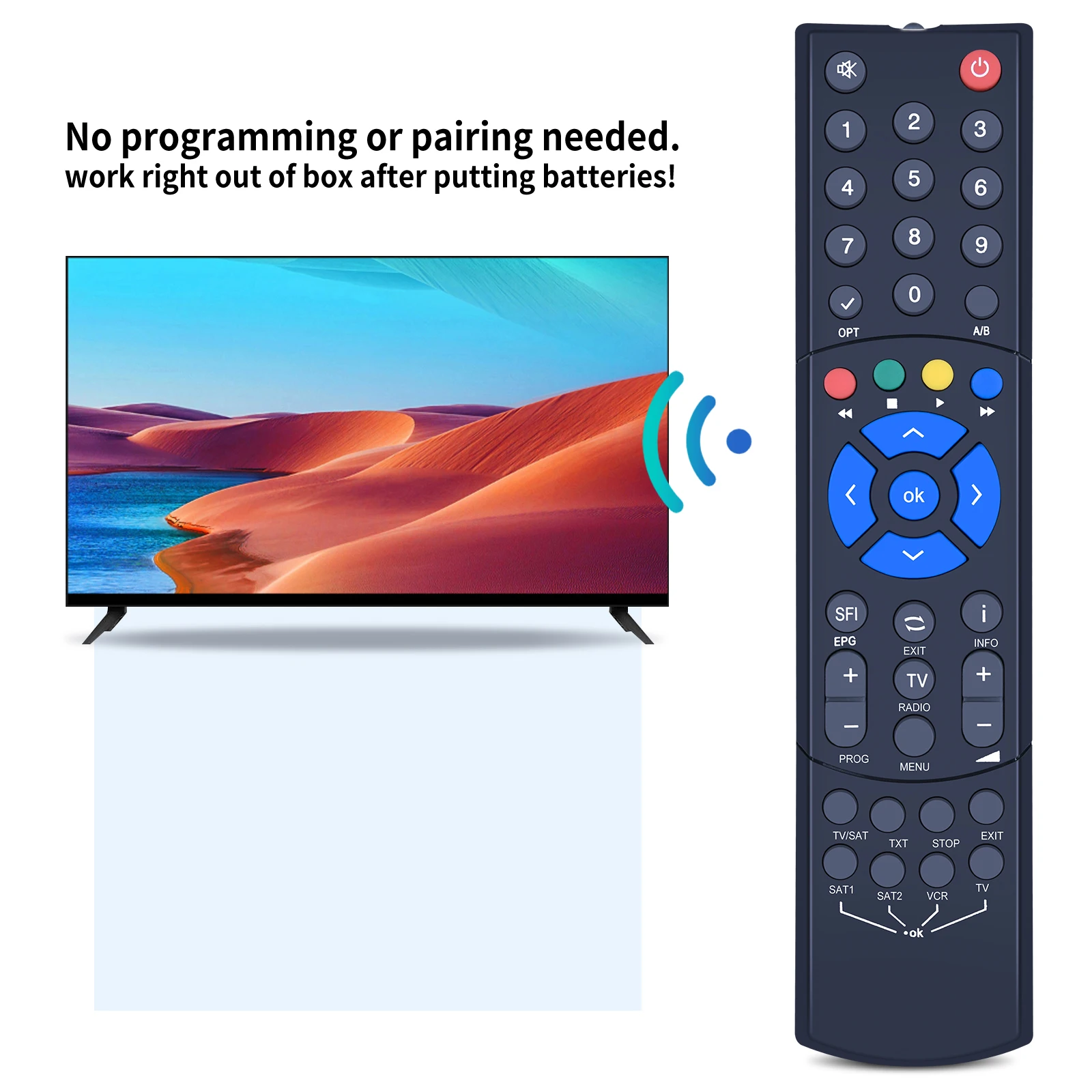 جهاز تحكم عن بعد بديل جديد لـ TechniSat 103TS103BL2