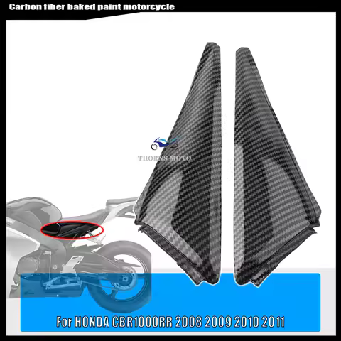 CBR1000 RR 2008-2011 Carbon Fiber Motorbike Side Driver Seat Frame Cover Trim Fairing For HONDA CBR1000RR 2008 2009 2010 2011