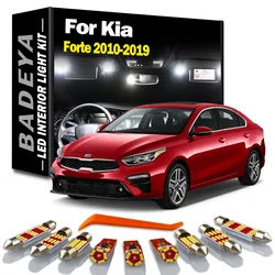 BADEYA Canbus LED Interior Trunk Dome Map Light Kit For KIA Forte 2010 2011 2012 2013 2014 2015 2016 2017 2018 2019 Car Bulbs