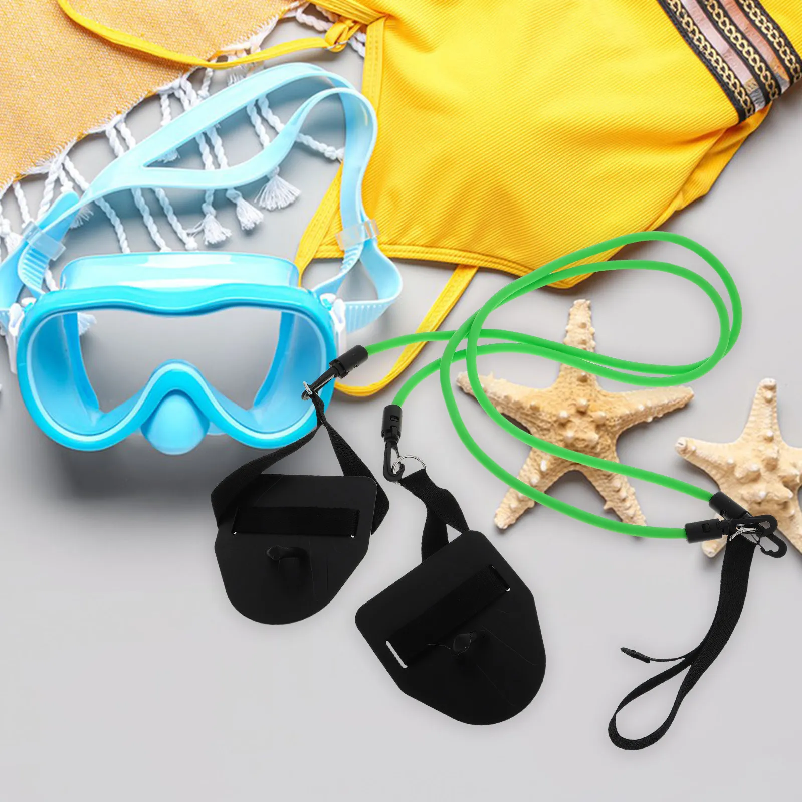 

Плавательные лопатки для женщин: тренажер для развития силы рук, портативный дизайн, улучшает технику плавания