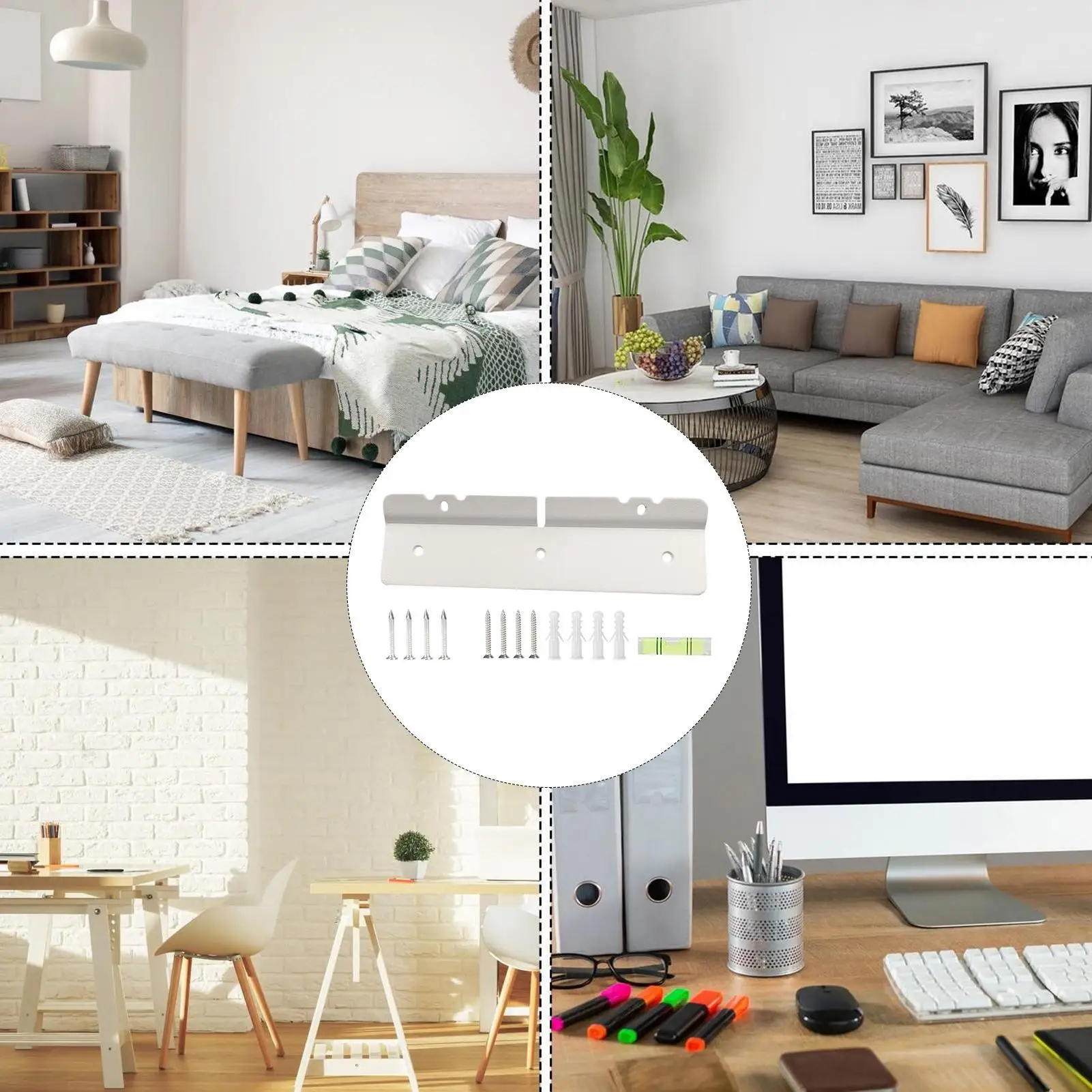 

Digital Calendar Wall Mount Bracket Digital Calendar Display Holder Bracket Adjustable Planner Accessories For Fridge Office