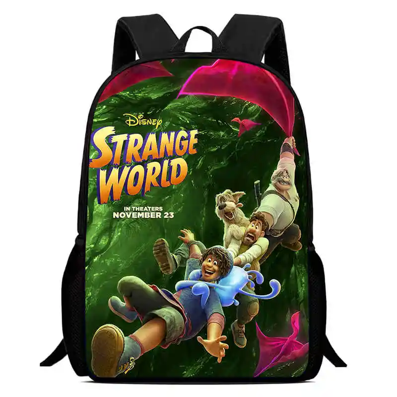 

Disney Mochila School Backpack,Cartoon Strange worl School Bags for Girls Boys,Durable &Light Weight Kids Bags for Kindergarteen