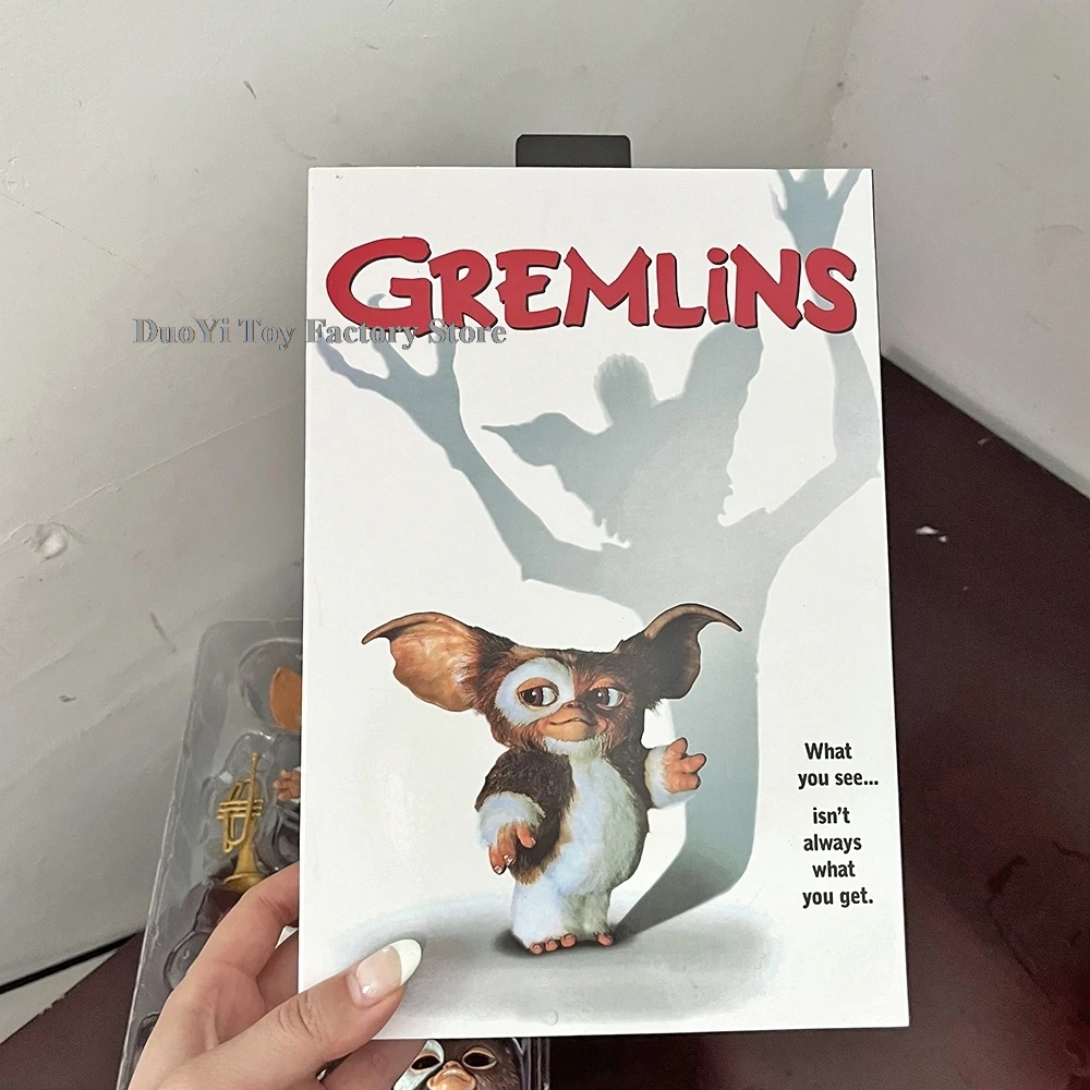 

NECA Фигурка Гремлины Movie Edition Гремлины Ретро Резиновая кукла ужасов Игрушечная кукла Рождественская версия. Кавайные милые подарки для друзей