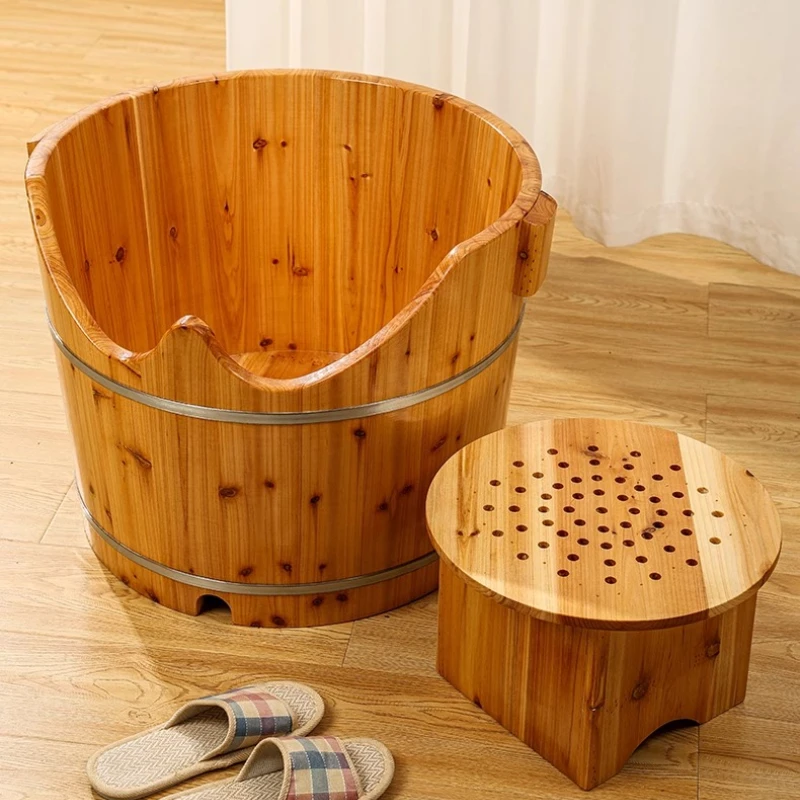 Bathroom Sitting Bath Wooden Basin Hemorrhoid Bath Bucket Pregnant Women Private Butt Bath Bucket Household Fumigation Bucket