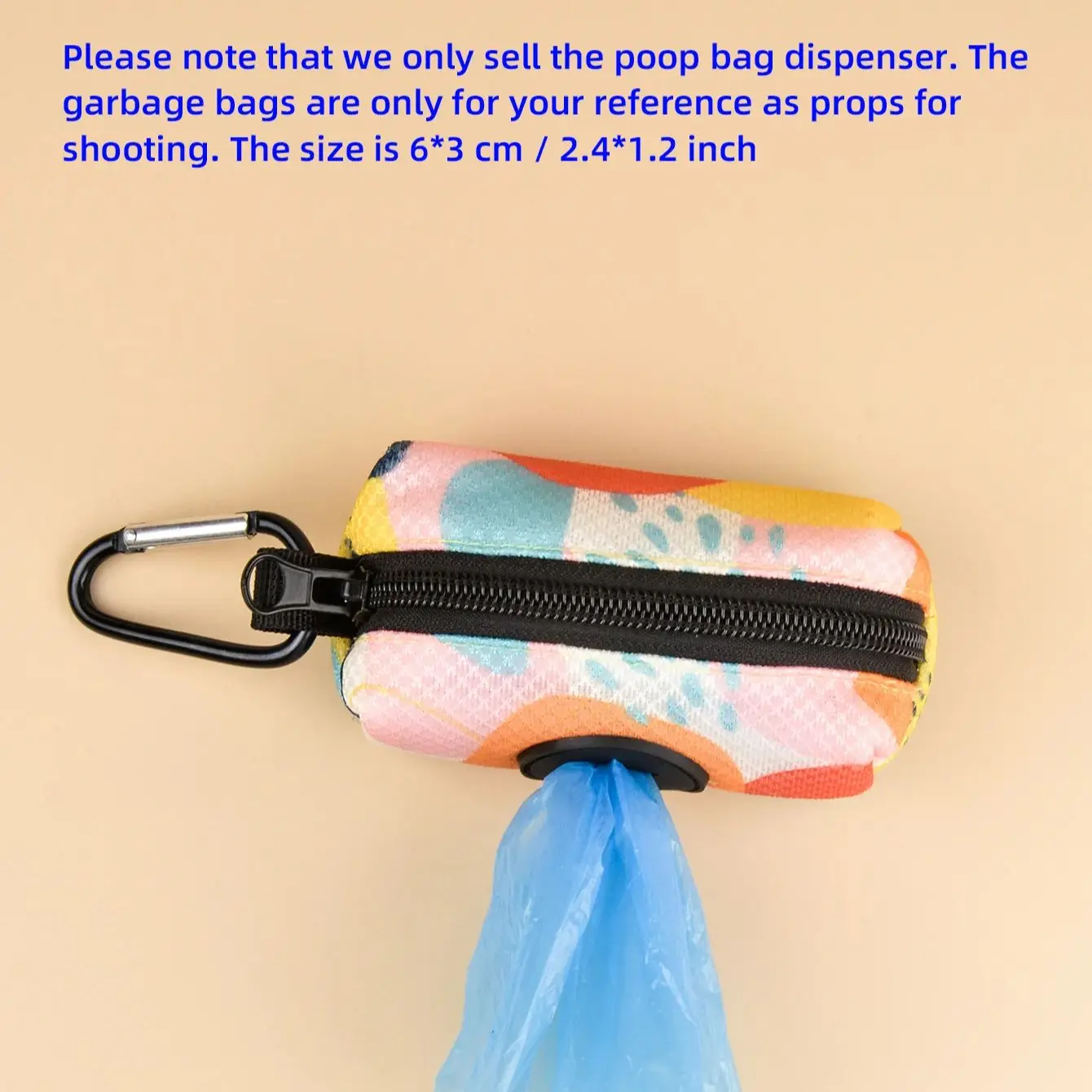 Abstract Designer Pet Poop Bag Holder Dispenser 3