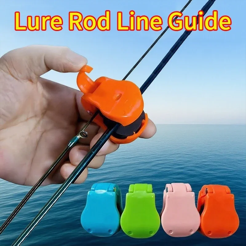 2pcs Fishing Rod Holder Fixer Clip Straps Fishing Pole Holder Compact Design Fishing Rod Fixer Wall Mounted Fishing Rod Holder
