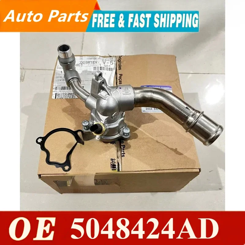 

Original Genuine Fit For 2019-2024 JEEP WRANGLER 2.0L TURBO THERMOSTAT HOUSING 5048424AD