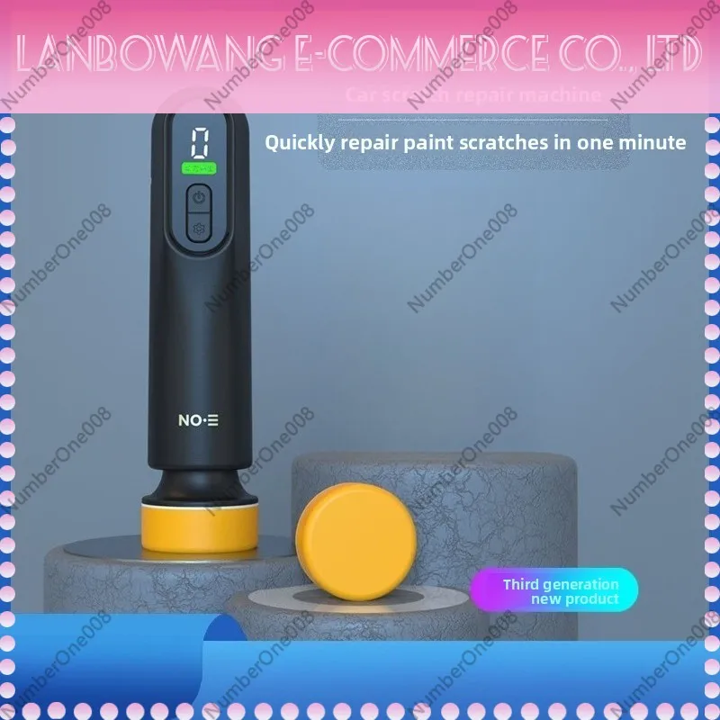 Car Polisher Mini Electric Polishing Machine Adjustable Speed Car Buffer For Paint Scratch Repair Glass Film Removal Waxing