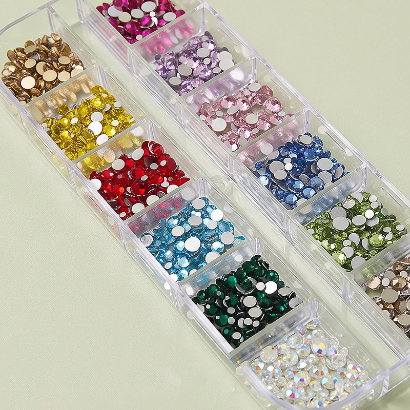 12 Grids Gemengde Grootte Kleu - Crystal Bead Mix recensie en prijs