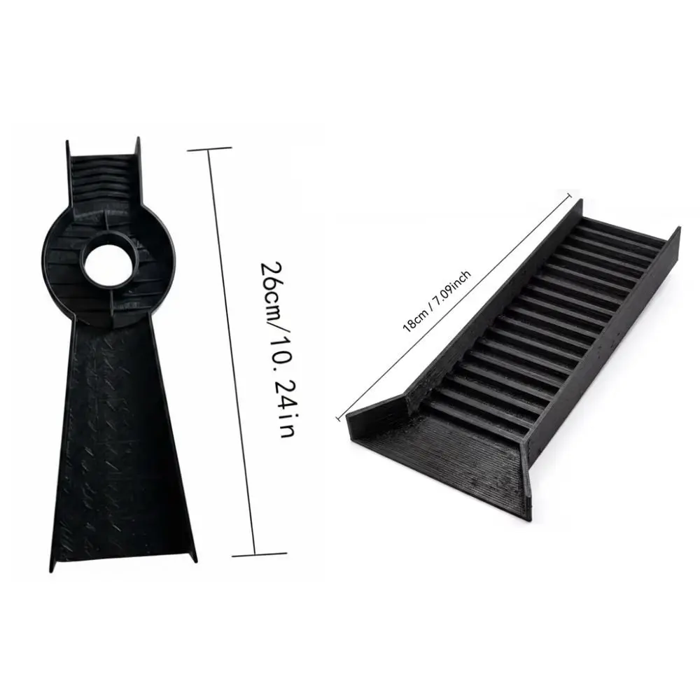 Portable and Efficient Golden Mining Sluice Box Lightweight Plastic Structure Gold Mining Tool Splash-Proof Plastic Construction