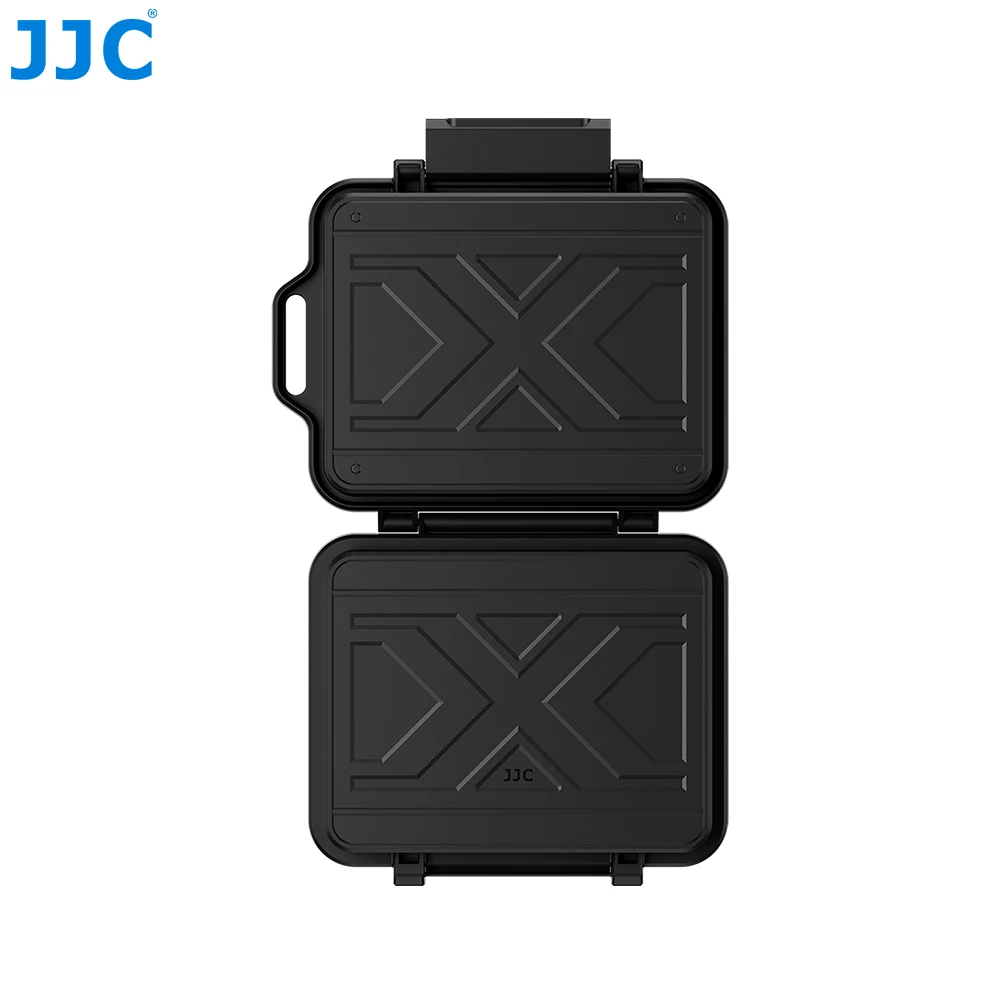 JJC JBC-K2CBS بطاقة الذاكرة وبطارية حقيبة للتخزين ل 3 بطاقة SD 4 CFe B بطاقة 2 بطاريات Fujifilm NP-W235 Nikon EN-EL15 صندوق
