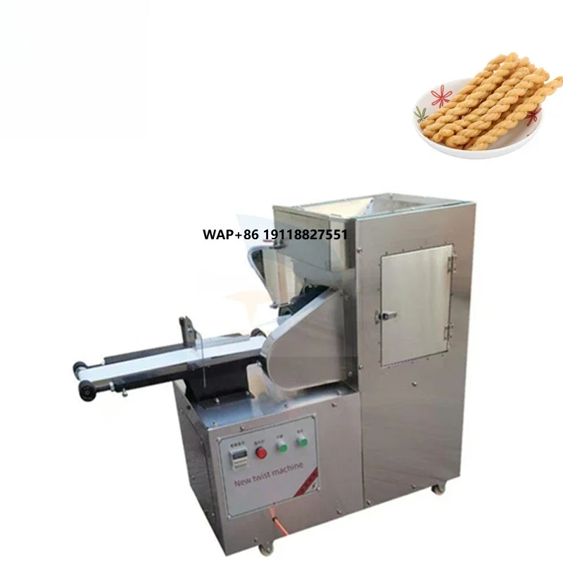 

Industrial Automatic Biscuit Shaping Equipment and Salt and Pepper Crisp Fried Dough Twisting Machine Fried Dough Twists Machine