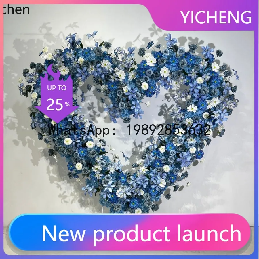 

Waterfall Flower Decoration Wedding Props Arch Iron Butterfly Decoration