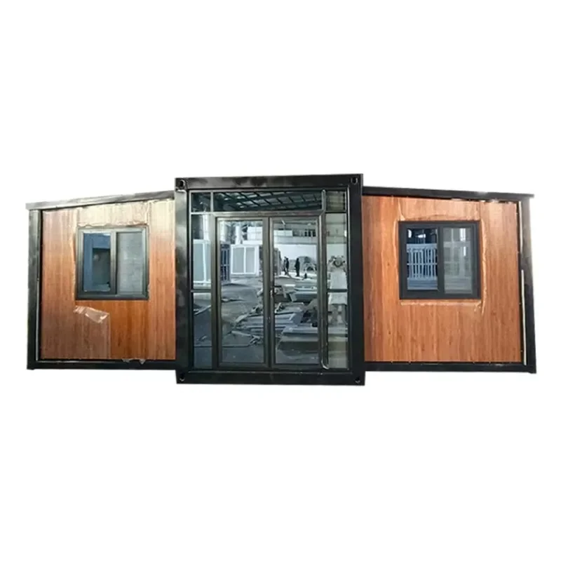 Casas Prefabricadas Camping 20FT 2 Bedroom Prefab Container Homes Expandable Shipping Container House with Bathroom