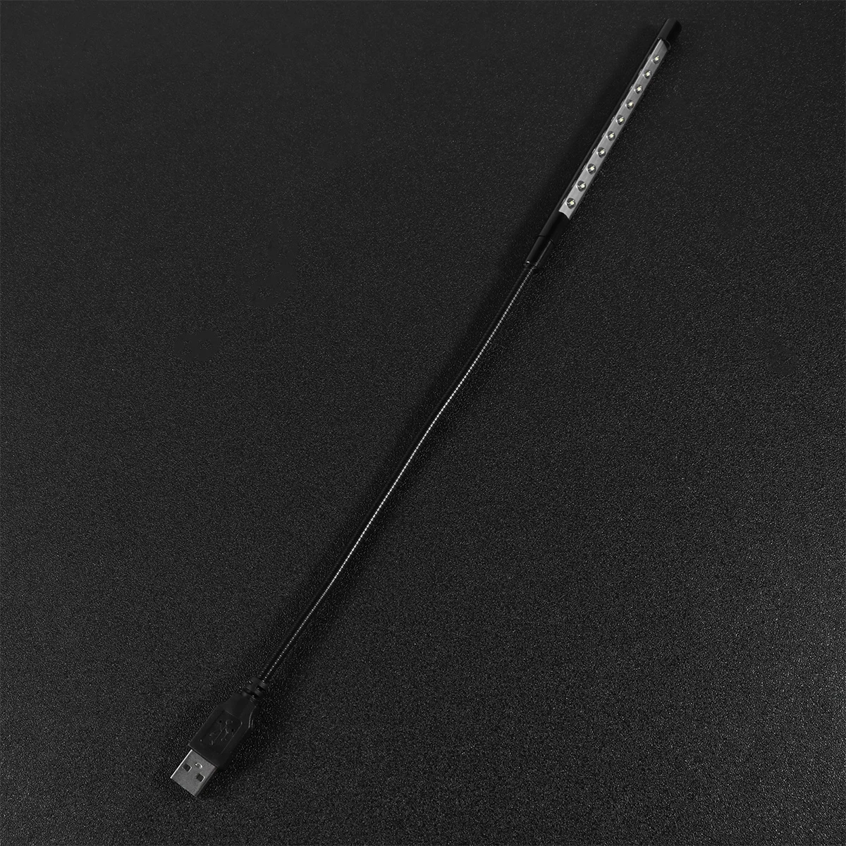 

Flexible Gooseneck Keyboard Lamp USB Powered No External Adapter Needed Blue Light Filtering LED Desk Light for Home Office